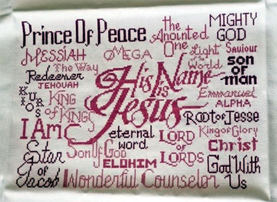 His Name is Jesus found on Etsy